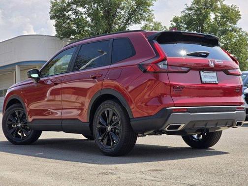Radiant Red Metallic 2026 Honda CR-V Hybrid Sport Touring