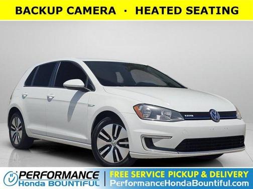 Pure White 2016 Volkswagen e-Golf SE