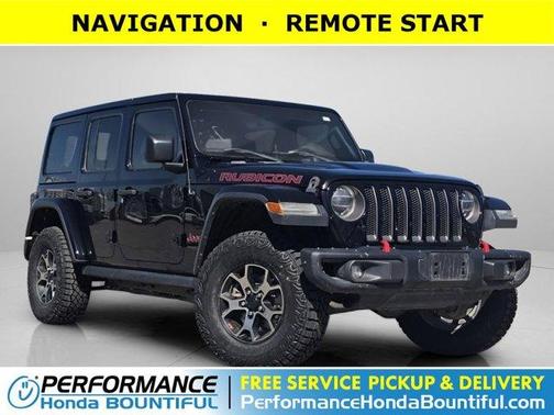 Black Clearcoat 2018 Jeep Wrangler Unlimited Rubicon