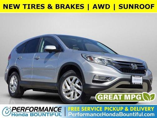 White Diamond Pearl 2015 Honda CR-V EX