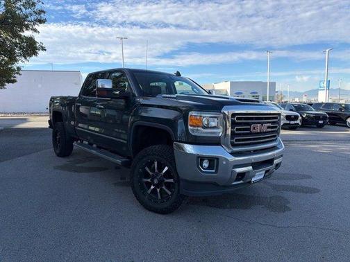 Dark Slate Metallic 2017 GMC Sierra 2500 SLT