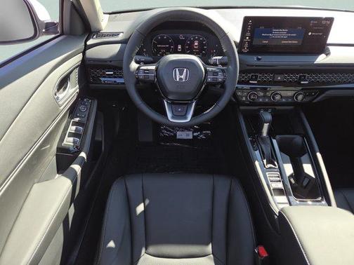 Platinum White Pearl 2026 Honda Accord Hybrid Touring