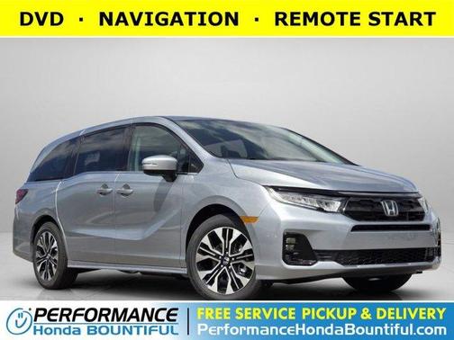 Solar Silver Metallic 2026 Honda Odyssey Elite