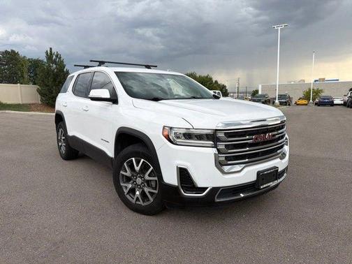 Summit White 2020 GMC Acadia SLE