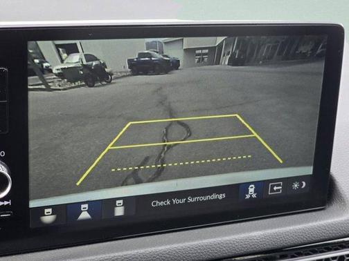 Platinum White Pearl 2026 Honda Civic Hybrid Sport Touring