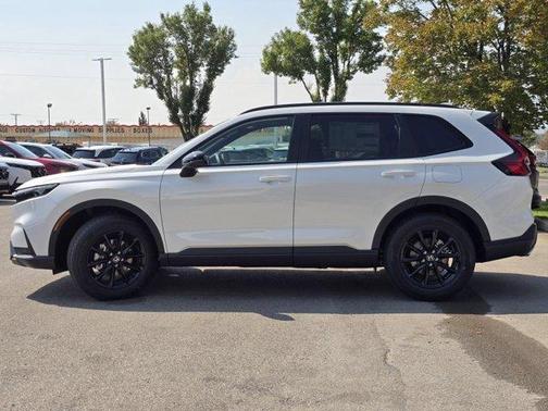 Platinum White Pearl 2026 Honda CR-V Hybrid Sport-L