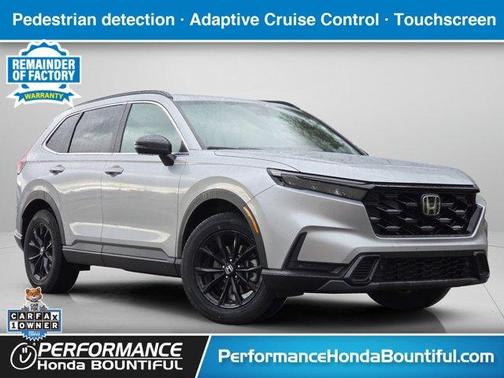 Silver 2024 Honda CR-V Hybrid Sport-L