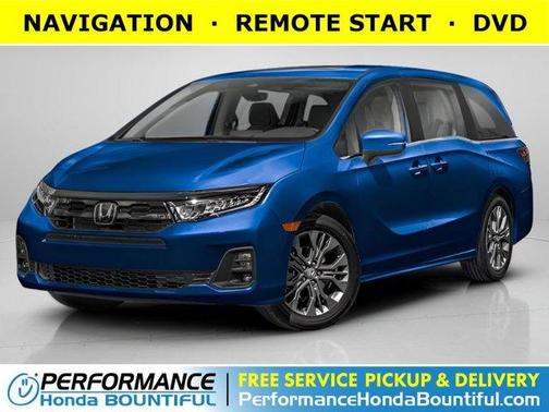 Smoke Blue 2026 Honda Odyssey Touring Passenger Van