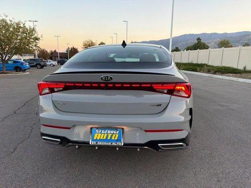 Wolf Gray 2021 Kia K5 GT-Line