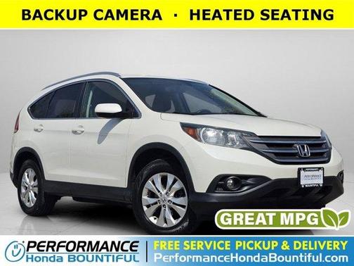 White Diamond Pearl 2014 Honda CR-V EX-L