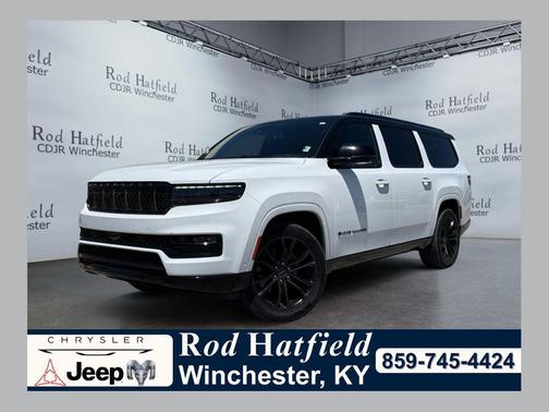 Bright White Clearcoat 2024 Jeep Grand Wagoneer L Series II 4x4
