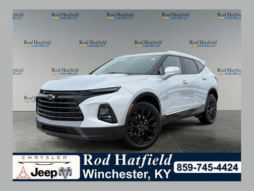 Silver Ice Metallic 2022 Chevrolet Blazer Premier