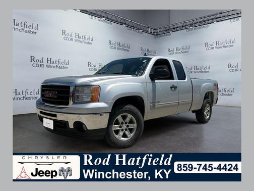 Pure Silver Metallic 2010 GMC Sierra 1500 SLE