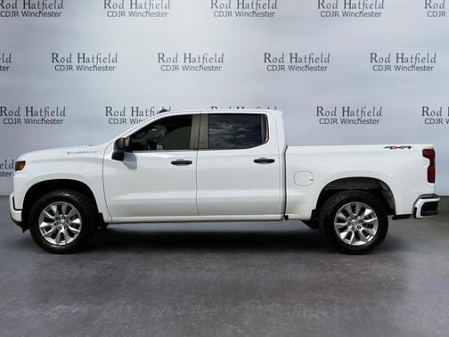 Summit White 2021 Chevrolet Silverado 1500 Custom
