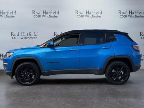 Laser Blue Pearlcoat 2018 Jeep Compass Latitude
