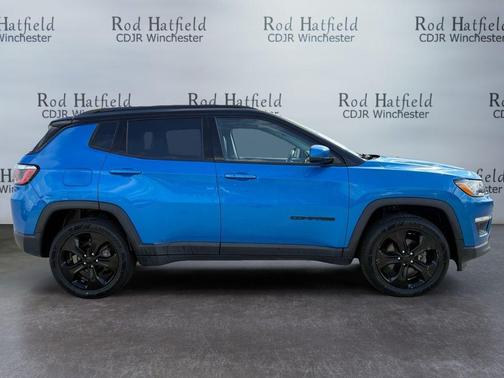 Laser Blue Pearlcoat 2018 Jeep Compass Latitude