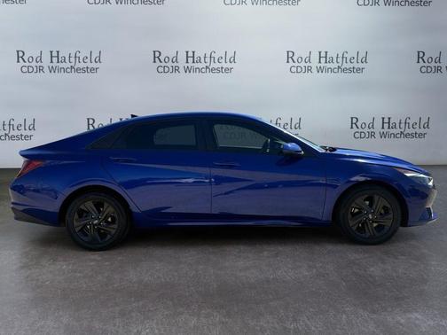 Intense Blue 2021 Hyundai ELANTRA SEL