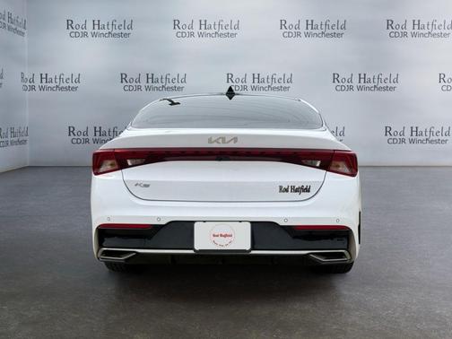 Glacial White Pearl 2022 Kia K5 EX