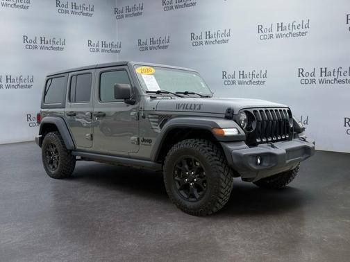 Sting-Gray Clearcoat 2020 Jeep Wrangler Unlimited Willys 4x4