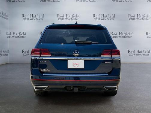 Tourmaline Blue Metallic 2022 Volkswagen Atlas 3.6L SE w/Technology