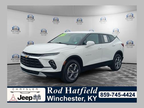 Summit White 2023 Chevrolet Blazer 2LT