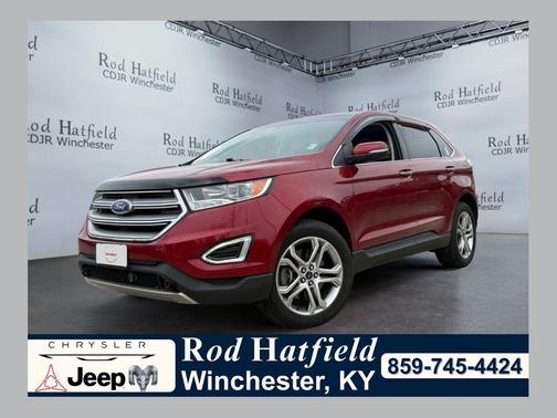 Ruby Red Metallic Tinted Clearcoat 2016 Ford Edge Titanium