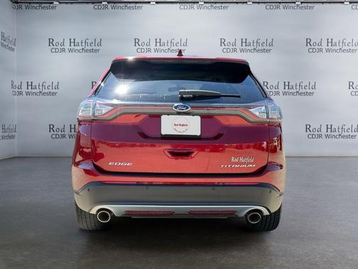 Ruby Red Metallic Tinted Clearcoat 2016 Ford Edge Titanium
