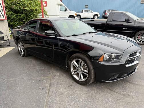 Black 2013 Dodge Charger R/T