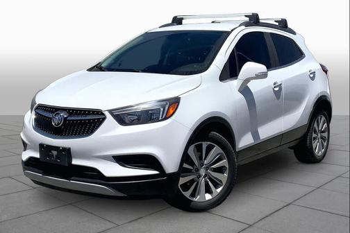 Summit White 2018 Buick Encore Preferred