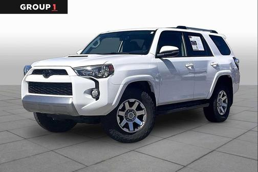Super White 2015 Toyota 4Runner Trail Premium