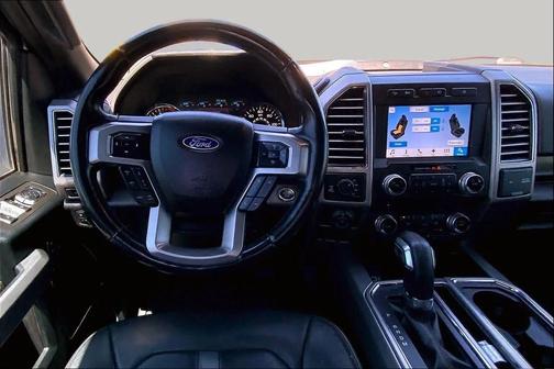 White Platinum Metallic Tri-Coat 2018 Ford F-150 Platinum