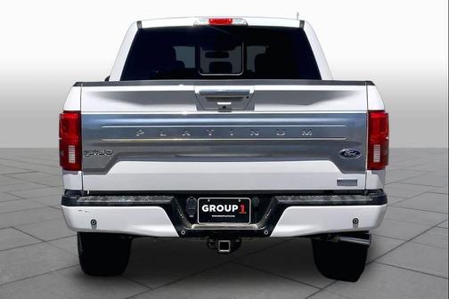 White Platinum Metallic Tri-Coat 2018 Ford F-150 Platinum