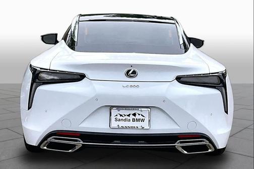 White 2024 Lexus LC 500 Base