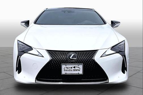 White 2024 Lexus LC 500 Base
