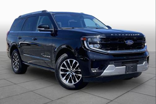 Agate Black Metallic 2025 Ford Expedition Platinum