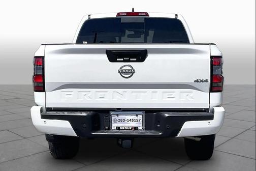 Glacier White 2025 Nissan Frontier SV