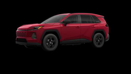 Red 2026 Toyota RAV4 LE