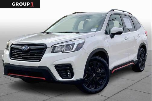 Crystal White Pearl 2020 Subaru Forester Sport