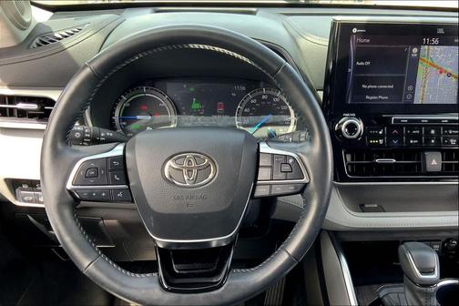 Magnetic Gray Metallic 2021 Toyota Highlander Hybrid Platinum