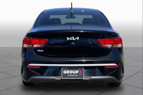 Aurora Black 2023 Kia Rio S