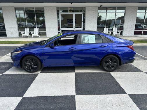 2023 Hyundai ELANTRA HEV Blue