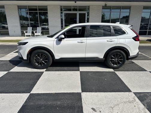 Platinum White Pearl 2026 Honda CR-V EX-L 2WD