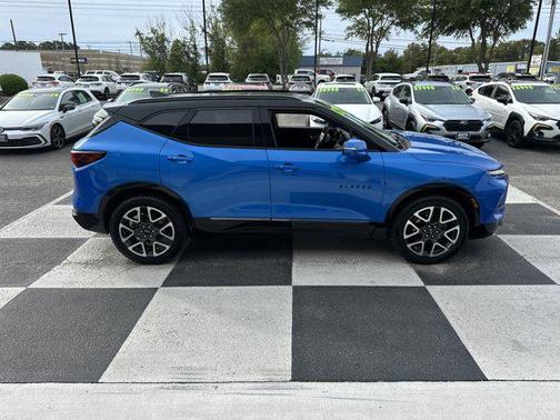 Riptide Blue Metallic 2024 Chevrolet Blazer RS