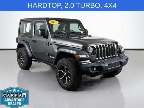 Granite Crystal Clearcoat Metallic 2021 Jeep Wrangler Sport
