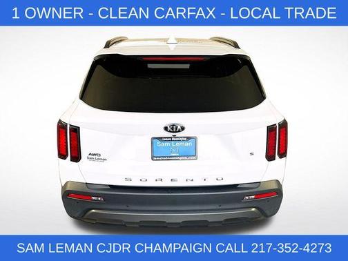 Glacial White Pearl 2021 Kia Sorento S