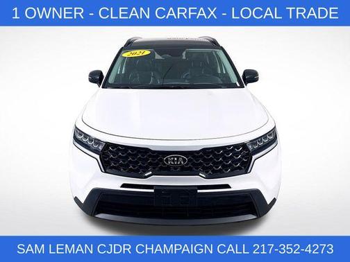 Glacial White Pearl 2021 Kia Sorento S