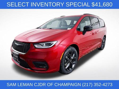 Red 2026 Chrysler Pacifica Select