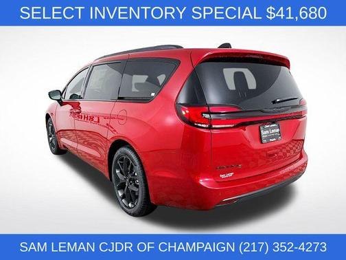 Red 2026 Chrysler Pacifica Select