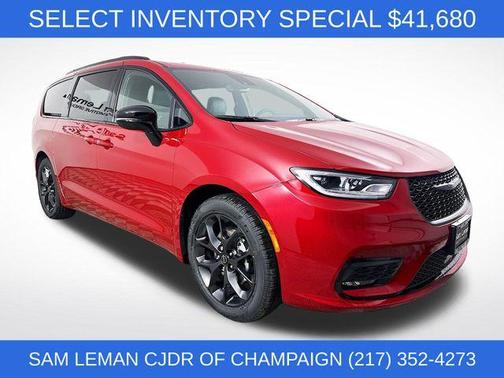 Red 2026 Chrysler Pacifica Select