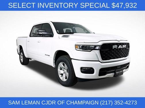Bright White Clearcoat 2026 RAM 1500 Big Horn/Lone Star